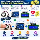 Heart Rate Monitor with Pulse Sensor DIY Kit