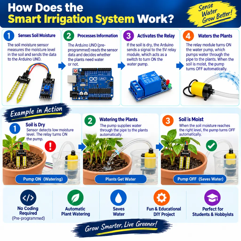 Smart Irrigation Water Pump DIY Kit