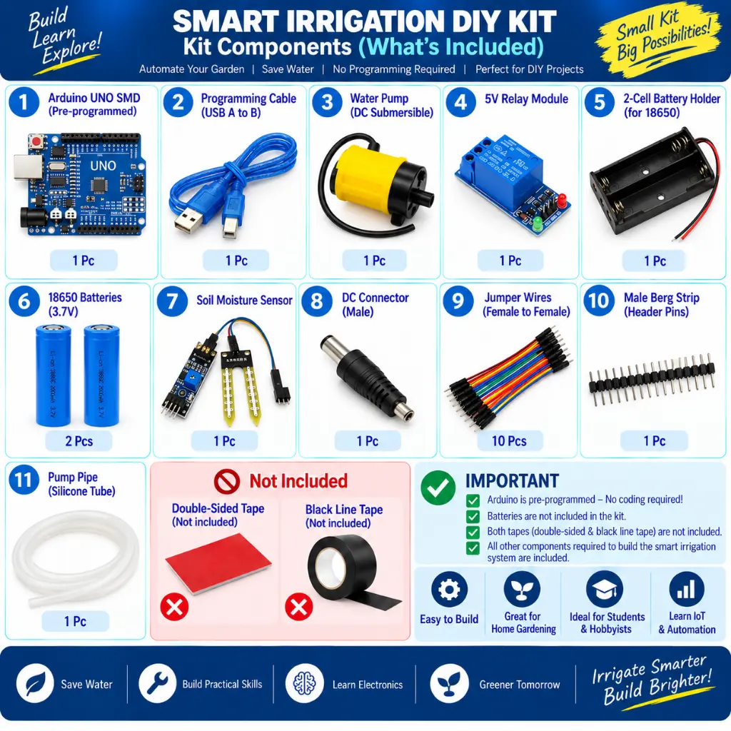 Smart Irrigation Water Pump DIY Kit