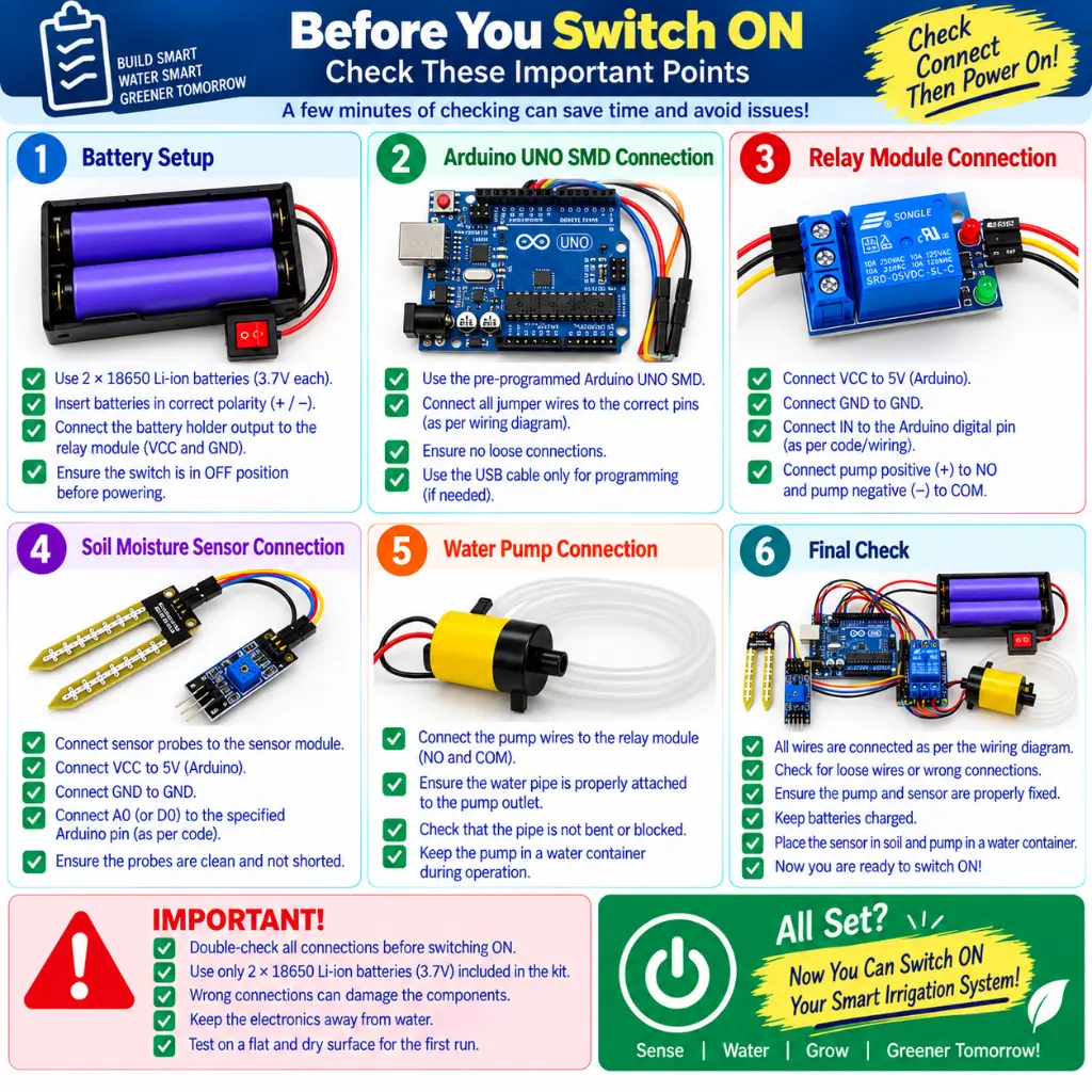 Smart Irrigation Water Pump DIY Kit