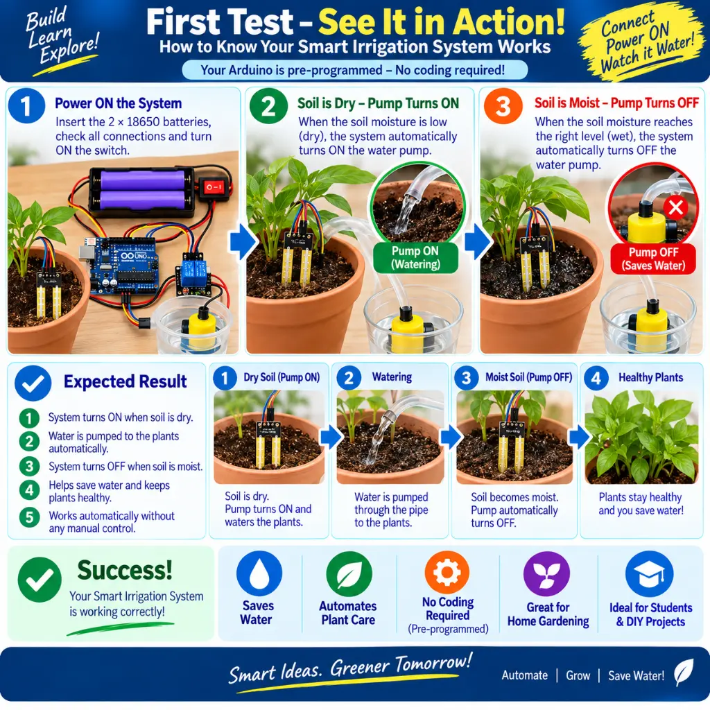 Smart Irrigation Water Pump DIY Kit