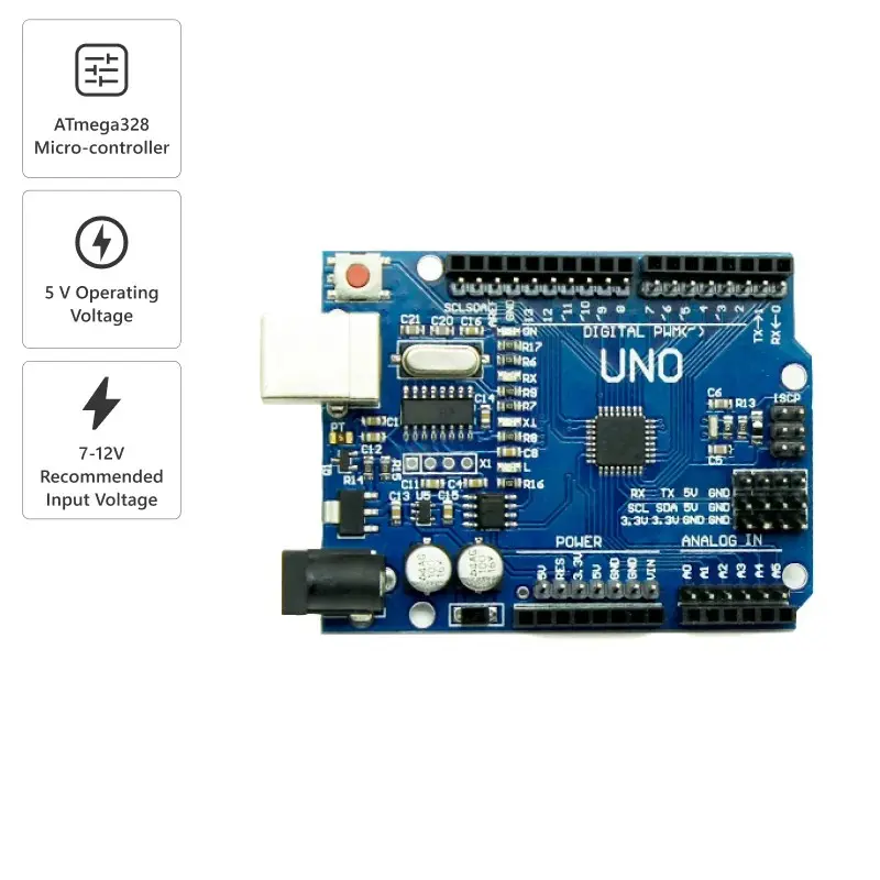 Arduino Uno R3 CH340G ATMega328P Development Board Compatible with Arduino 4.webp