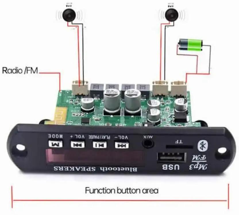 Gold-AP55 TPA3116 12V 24V MINI Audio Digital Power amplifier Stereo board 50W + 50W with bluetooth 2.webp