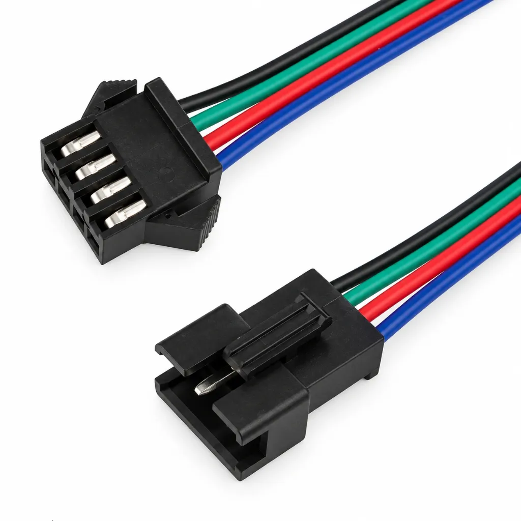 [3781239] JST SM 4 Pin 2517/2518 Connector Male-Female