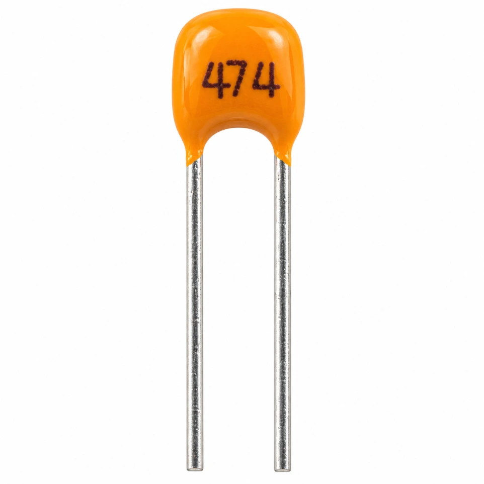 [0319] 0.47uF - 470nF 50V High Quality Multilayer Ceramic Capacitor ( Pack of 5 )