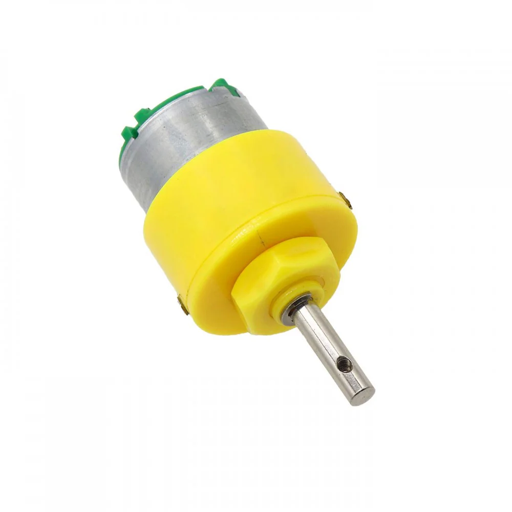[2012] 150 RPM 12V Centre Shaft DC Geared Motor High Speed Metal Gearbox Robotic Motor