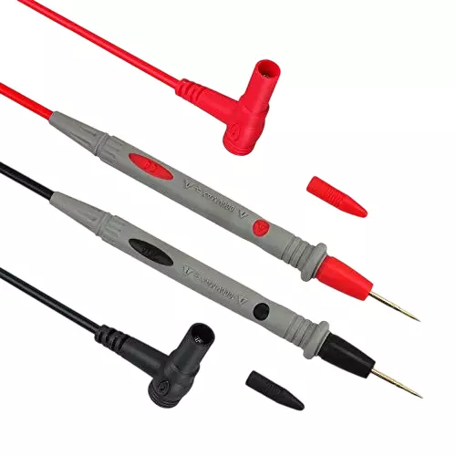 [012478] 1000V 20A Ultra-sharp Gold-plated Multimeter Test Probes Kit Banana Plug Probe