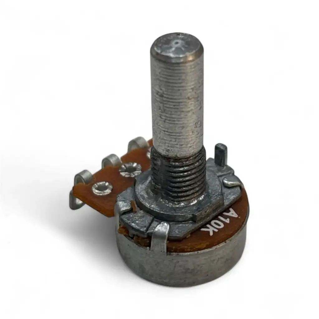 100K Elcon Rotary Potentiometer - 24mm Body with Short Shaft