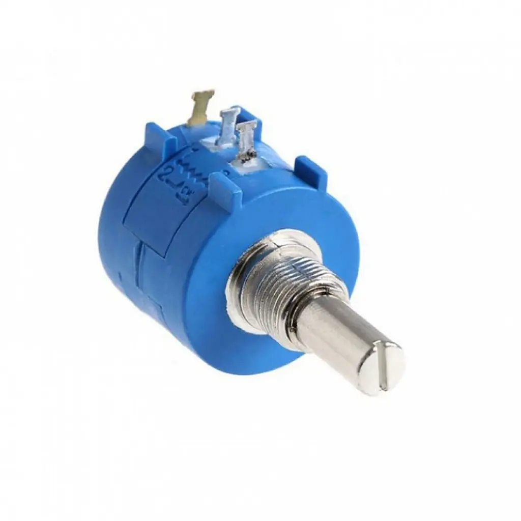 100K Precision Multiturn Potentiometer - 10-Turn 3590S Wirewound Pot