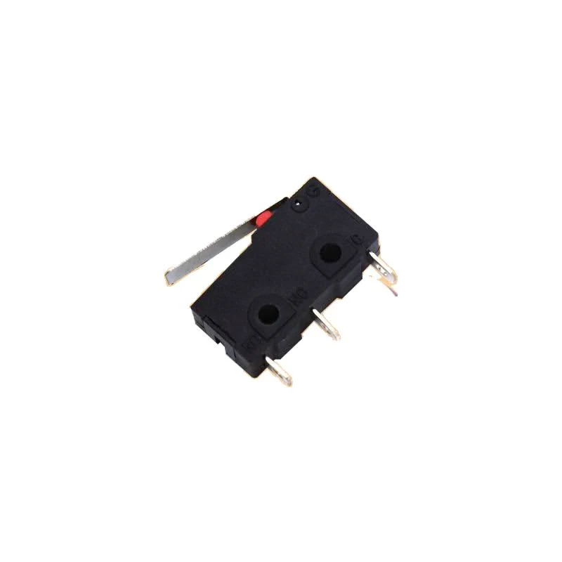 10T85 Miniature Micro Switch – 5A 125V SPCO Momentary Lever Arm Limit Switch for Robotics, Appliances, and Industrial Automation