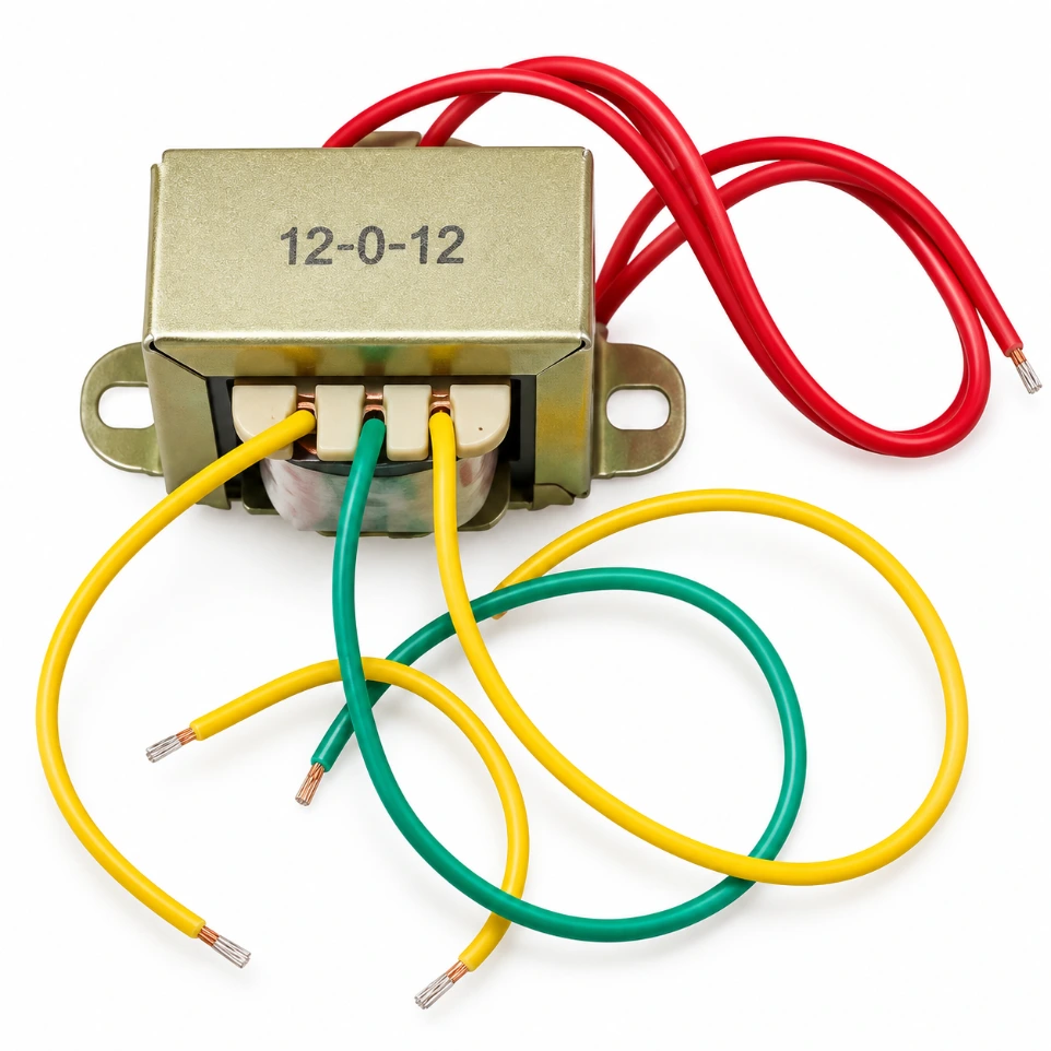 12-0-12 Center Tapped Transformer - 1A Step Down