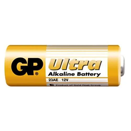 GP 23A 12V High-Voltage Alkaline Battery for Remote Controls and Wireless Doorbells