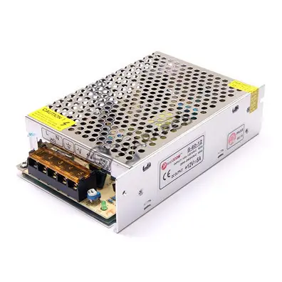 [8833] 12V 5A 60W DC SMPS - Industrial Metal Case Power Supply for LED & CCTV