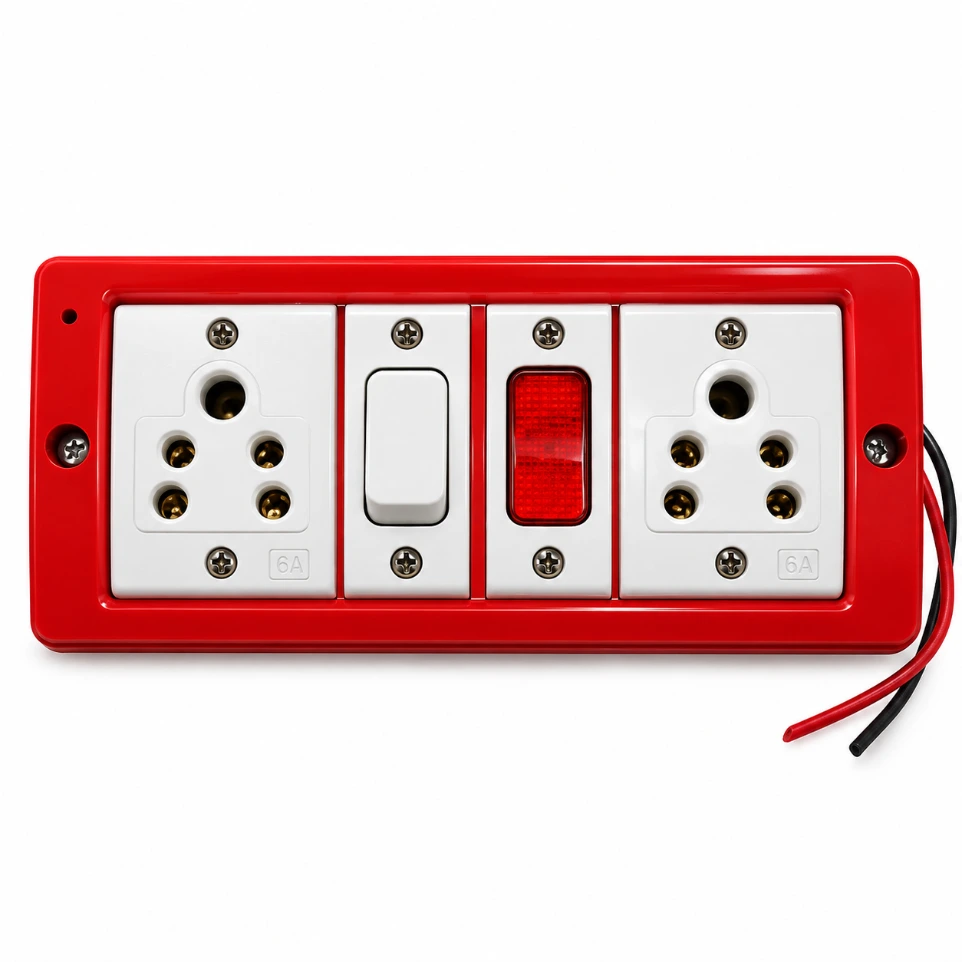 [8881818] 12V-24V DC to 220V AC Inverter - 40W/60W Gang Box Converter