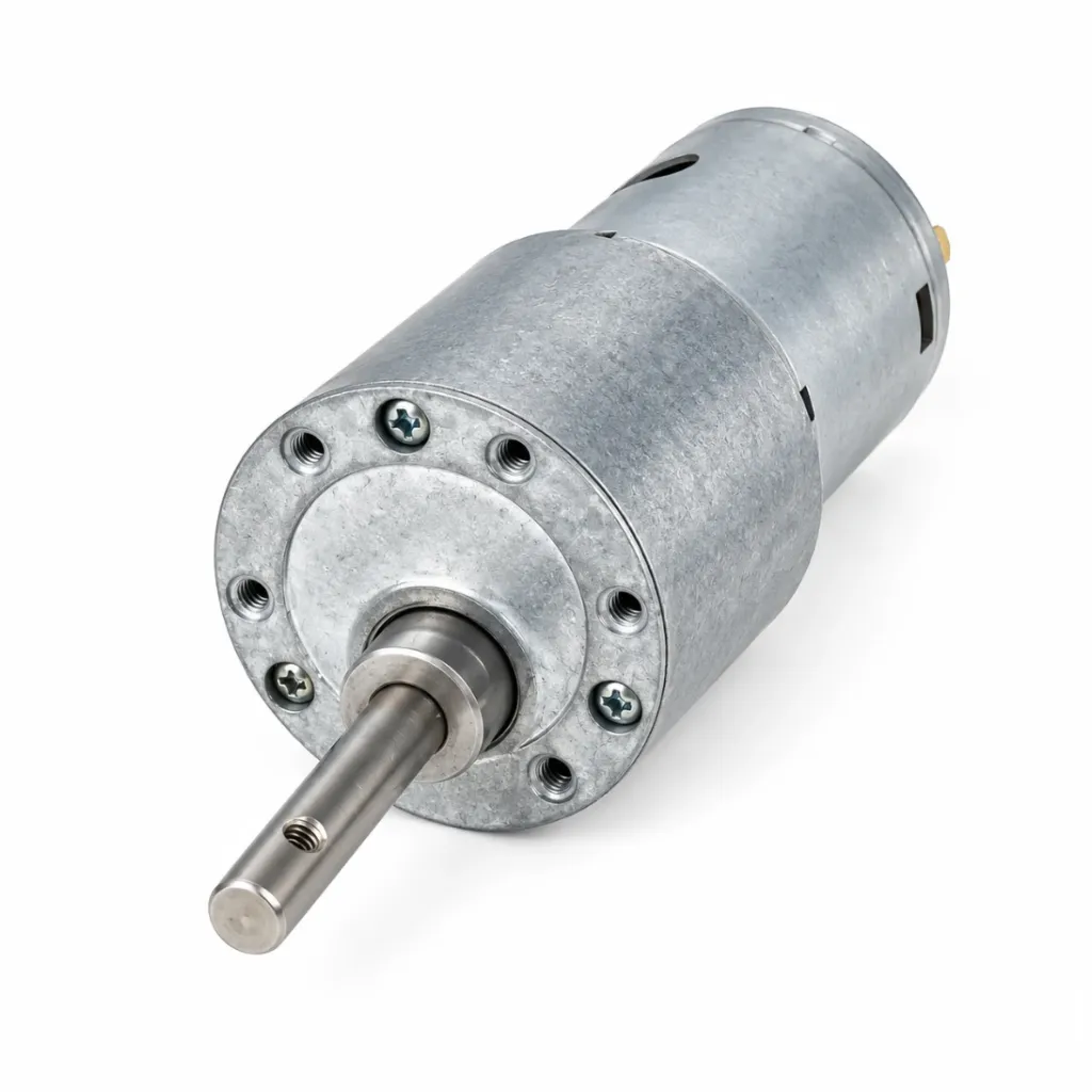 [39981121] 12V 300 RPM Side Shaft DC Gear Motor - High Torque