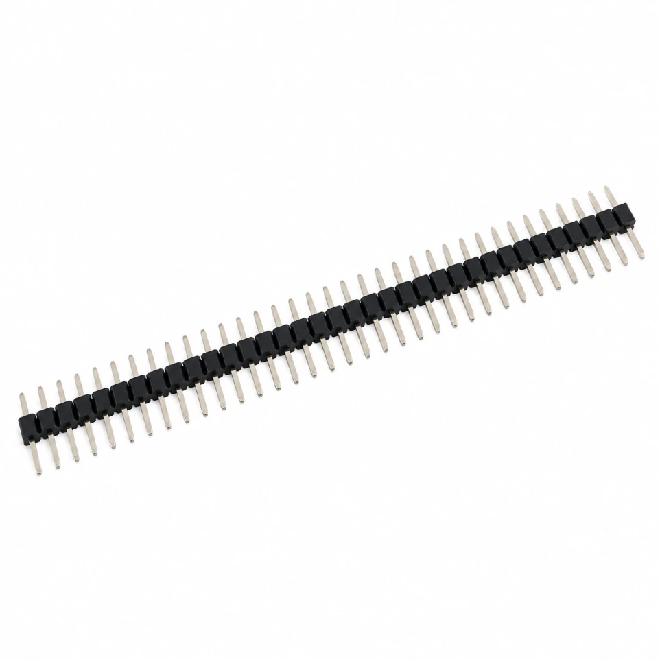 [3998252] 2.54mm 1x40 Pin Male Single Row Straight Short Header Strip (Single)