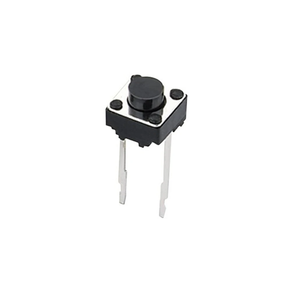 [31452] 2-Pin Miniature Tactile Push Button Switch – Compact PCB Mount Momentary Micro Switch for Smart Devices, Wearables, and Consumer Electronics (Pack of 3)