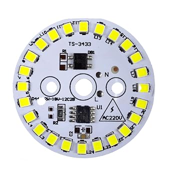 18W LED DOB Module – Cool White 220V AC Round PCB