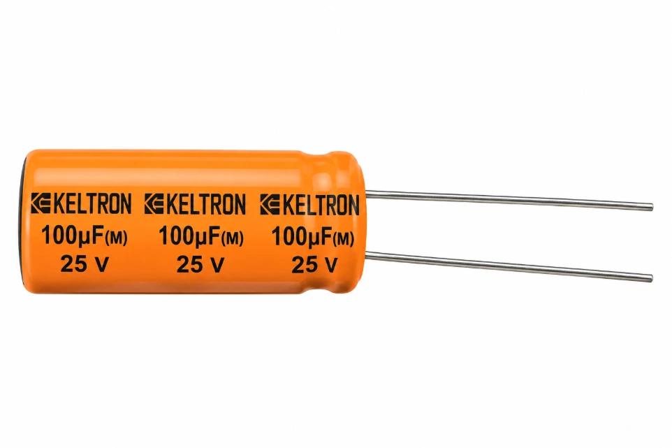 [897315] 25V 100uF Electrolytic Capacitor