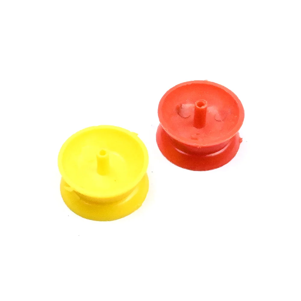 [9312] 25mm Plastic Pulley – Lightweight 2mm Bore Drive Wheel for DIY Robotics, Science Projects, and Toy Motor Applications