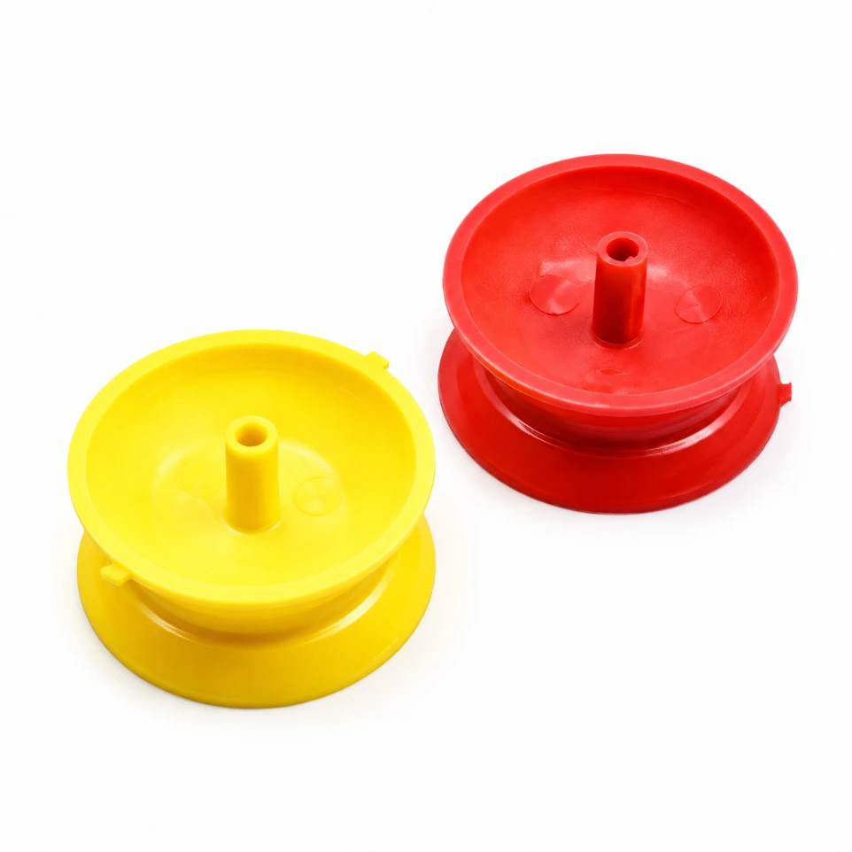[9312] 25mm Plastic Pulley – Lightweight 2mm Bore Drive Wheel for DIY Robotics, Science Projects, and Toy Motor Applications