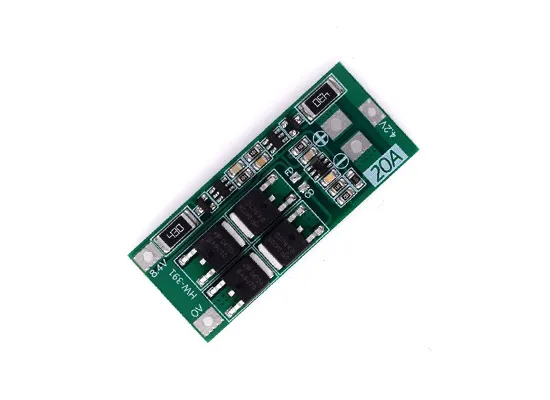 2S 20A 7.4V 8.4V 18650 Lithium Battery Protection Board Standard/Balance Diy Bms For 18650