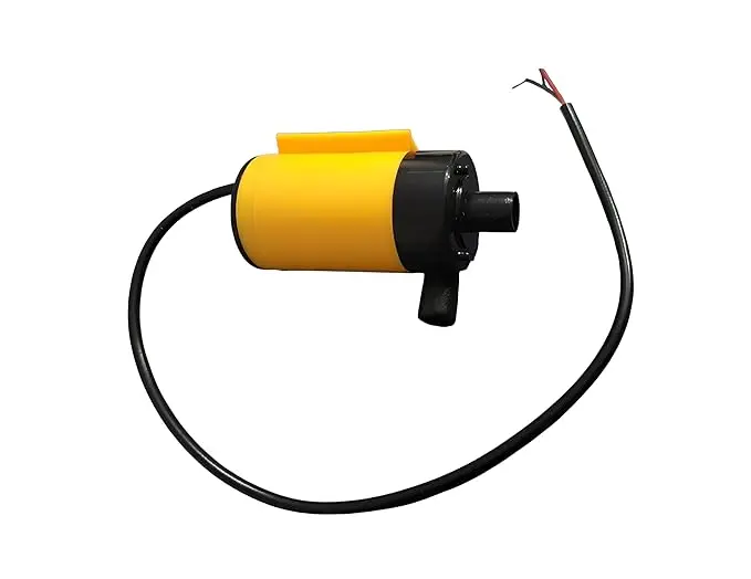 [2613] 3-6V Yellow-Black Dual Nozzle Mini Water Pump DC