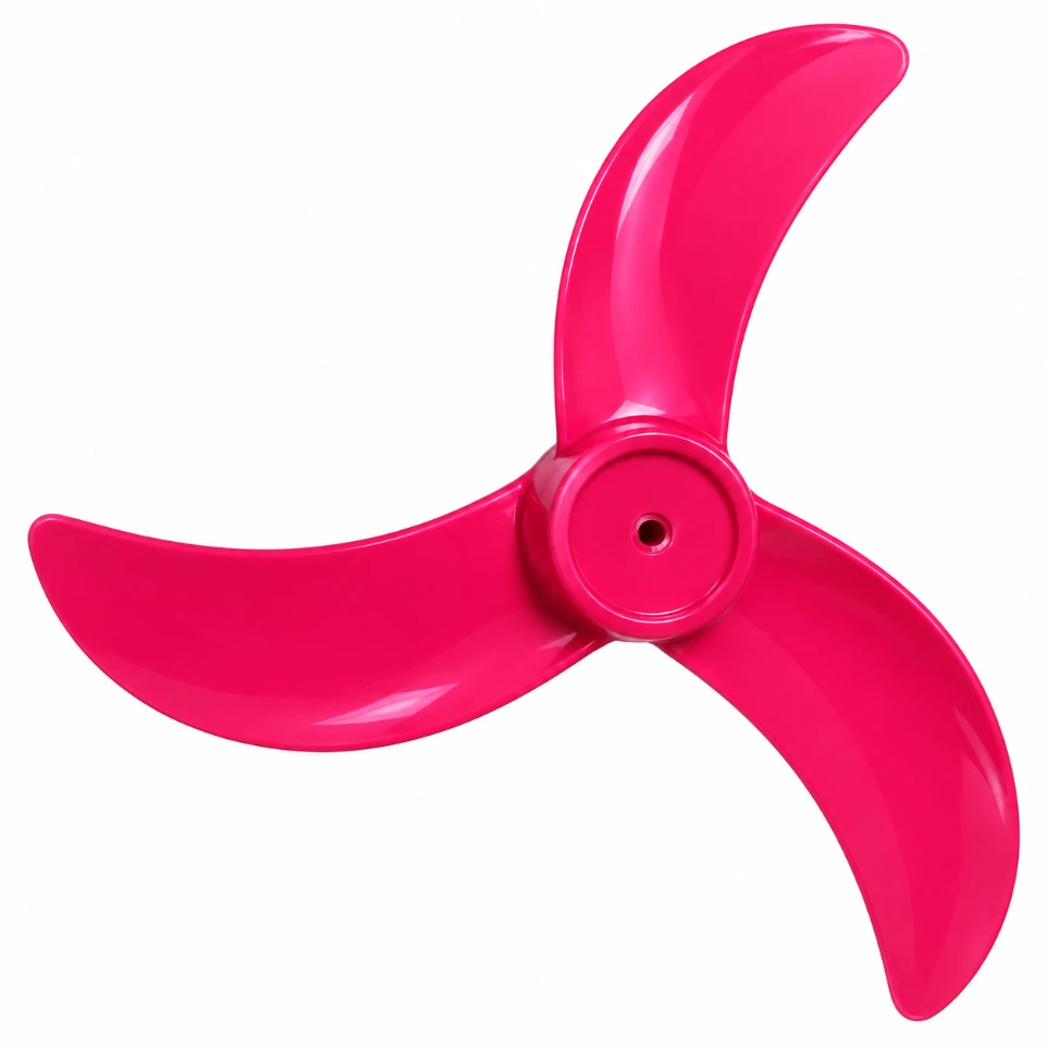 [72551295] 3-Blade Propeller for RS-555 Motor - High Airflow Plastic Fan