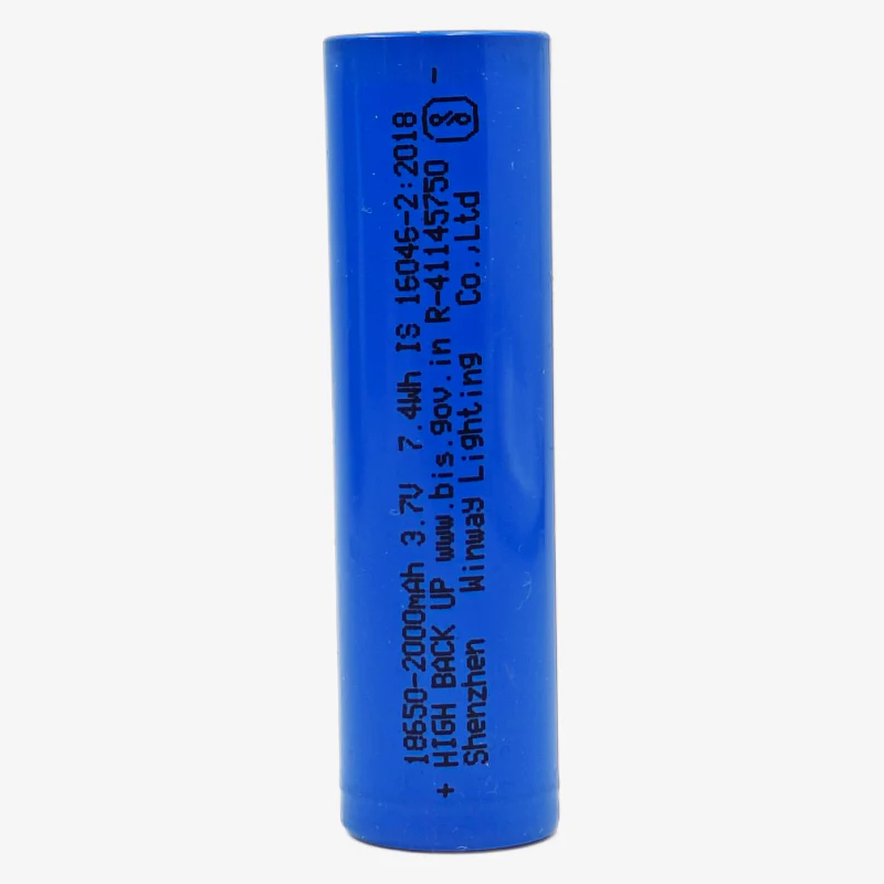 18650 3.7V 2000mAh Original Lithium-Ion Rechargeable Battery Cell (42g Grade A)