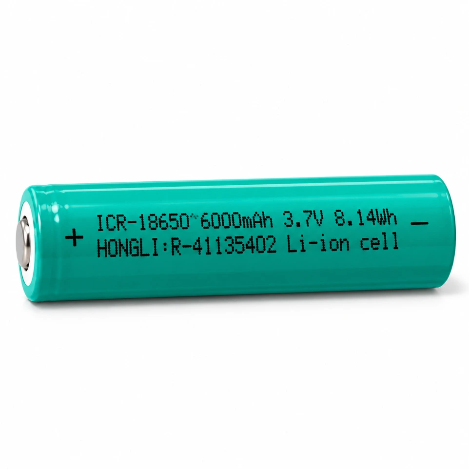 [8914584145] 18650 3.7V 6000mAh Li-ion High-Capacity Rechargeable Battery Cell (44g) for DIY