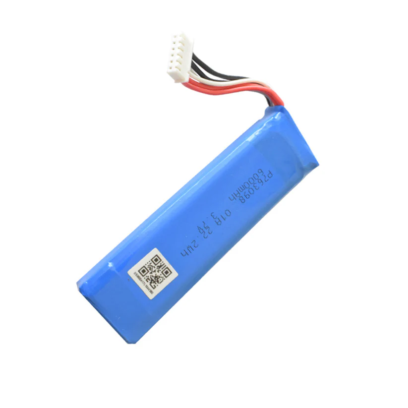 3.7V 6000mAh Li-Po Battery 22.2Wh High-Energy Density Rechargeable Cell for DIY Projects