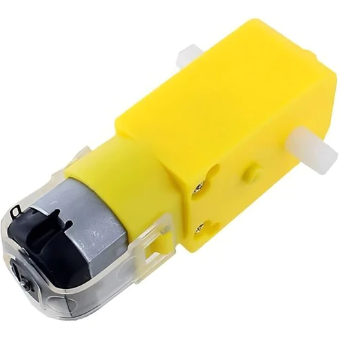 300 RPM Straight BO Motor - Dual Shaft Battery Operated DC Motor