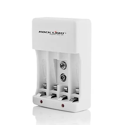 Rock Light Battery Charger for AA, AAA, and 9V
