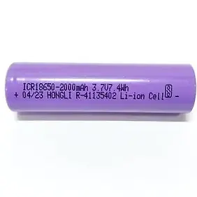 [1281270] 18650 3.7V 2000mAh Lithium-Ion Rechargeable Cell 29 grams