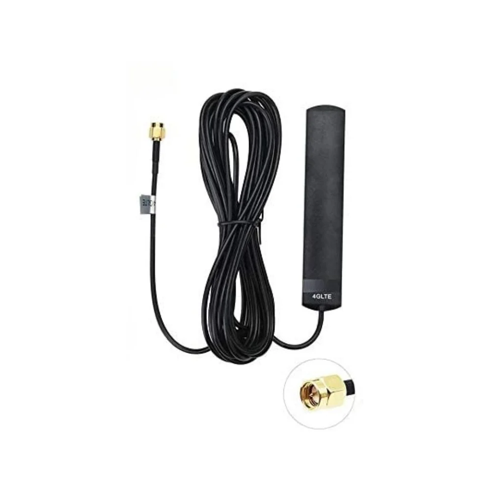 [14685] 3G/4G/LTE Omni-Directional Antenna – 3.5dBi Gain with SMA Male Connector & 3m Extended Cable