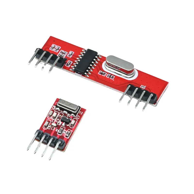 433MHz RF Wireless Transmitter and Receiver Module Pair – High-Frequency ASK Module for Remote Control and Data Transfer