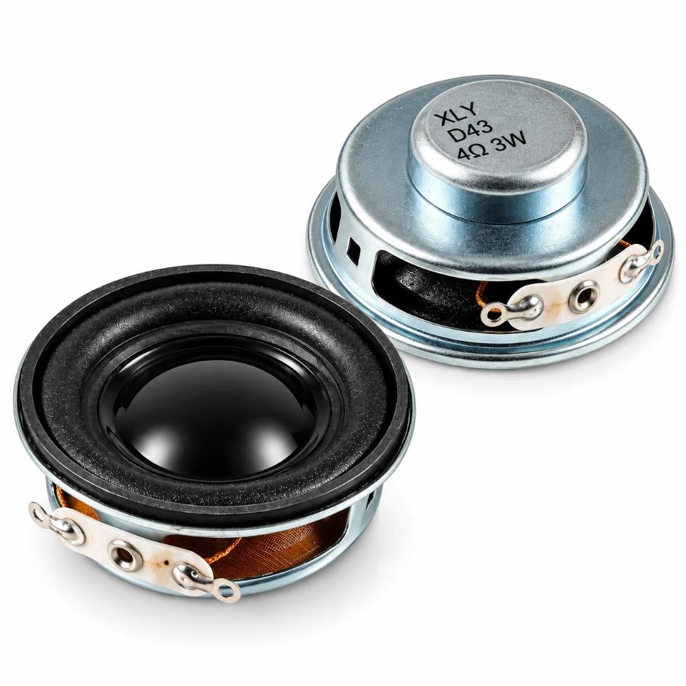 4ohm 40mm Diameter 3W Full-Range Audio Speaker