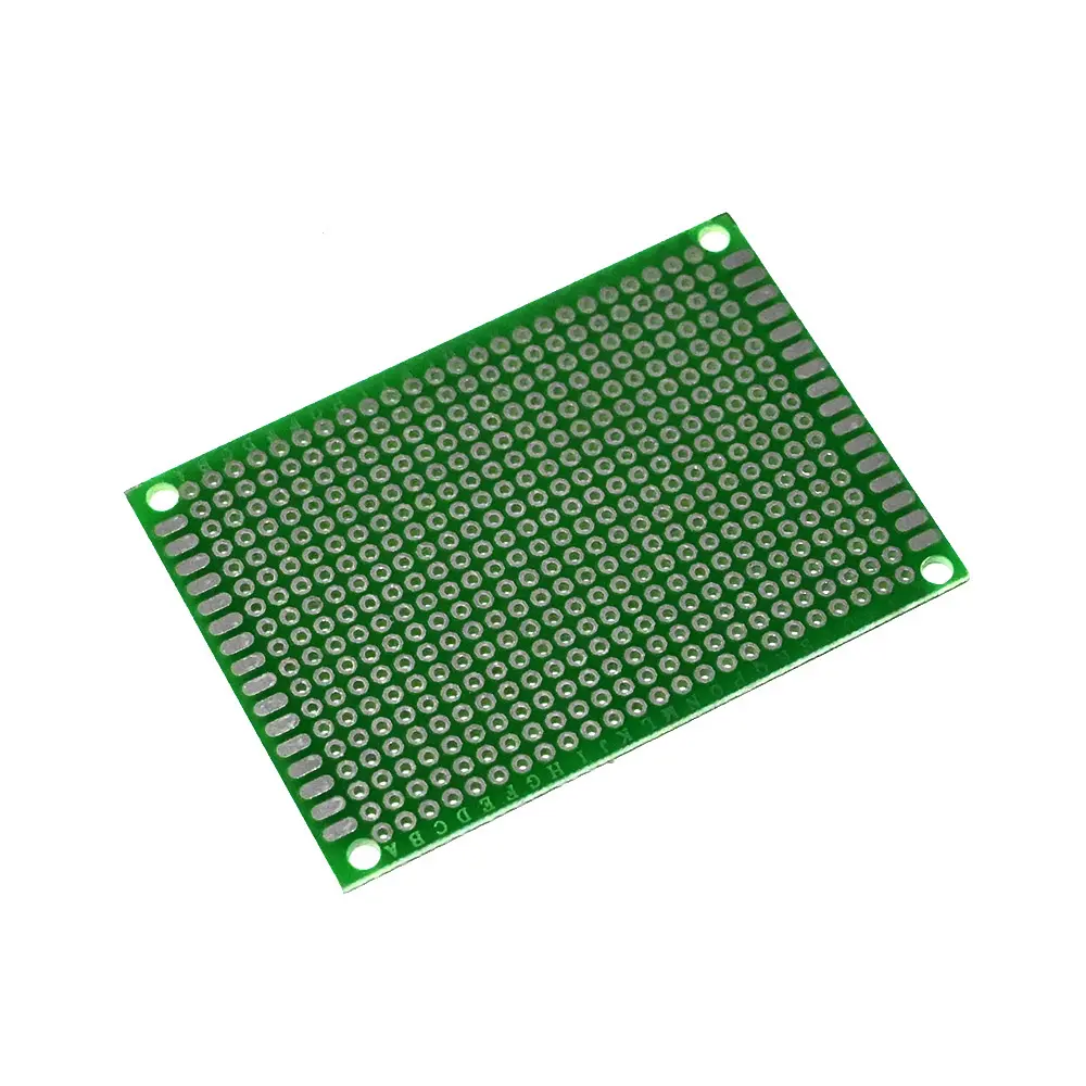 [1031027] 5 x 7 cm Universal Single-Sided PCB Prototype Board – High-Quality General Purpose Solderable Breadboard with 2.54mm Hole Pitch