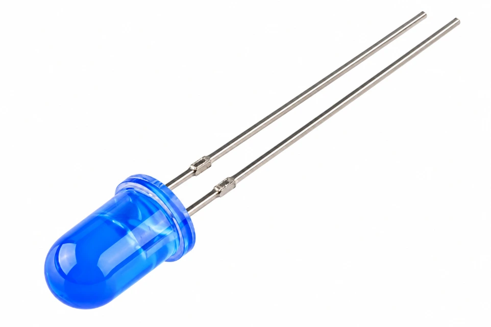 [1111222] 5MM Diffused DIP LED Blue-Blue (Pack of 5)