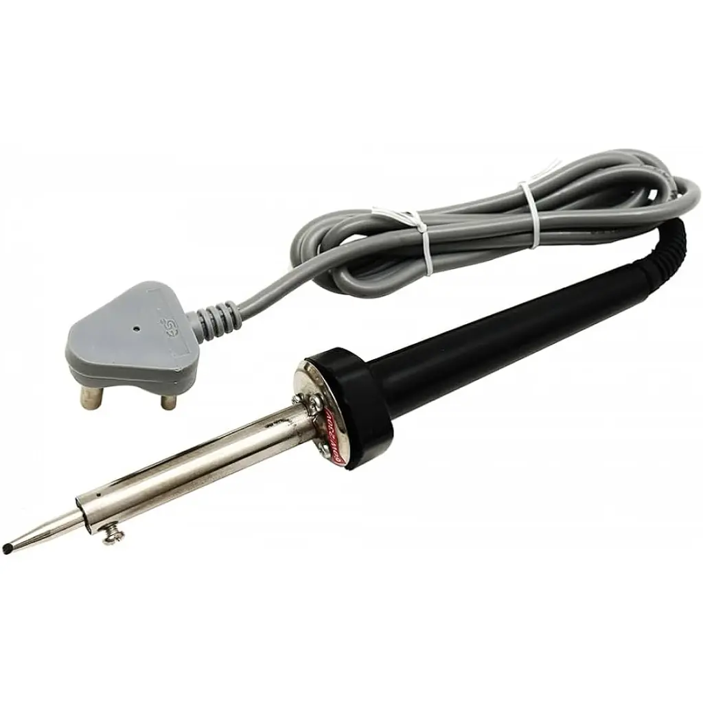60W Heavy-Duty Soldering Iron – High-Heat 230V Tool for Large Gauge Wires, Industrial Components, and Heavy Electrical Soldering