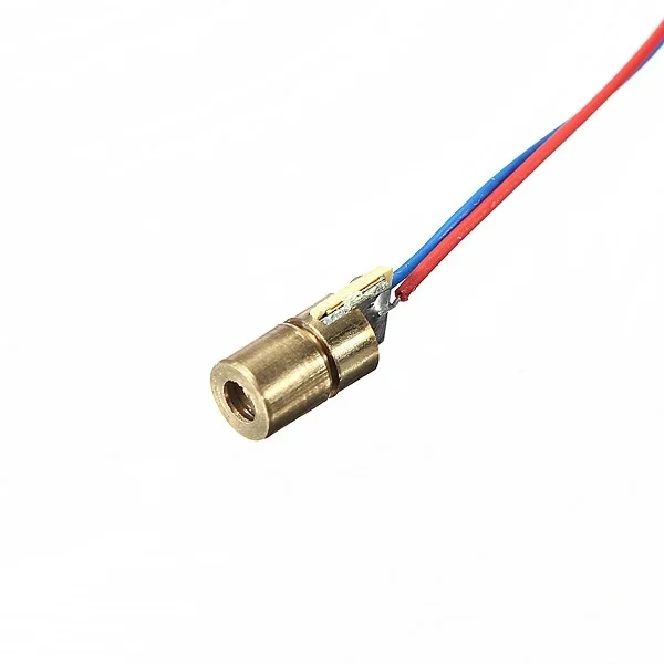 [87654] 650nm 6mm 5V DC 5mW Mini Laser Dot Diode Module