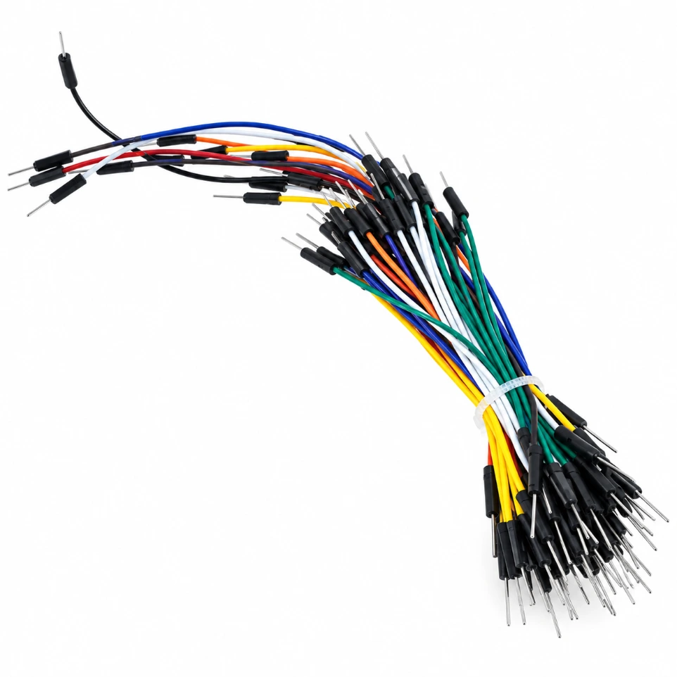 [31377] 65pcs Multi-Color Flexible Breadboard Jumper Wire Kit (M-M)