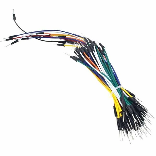 [31377] 65pcs Multi-Color Flexible Breadboard Jumper Wire Kit (M-M)