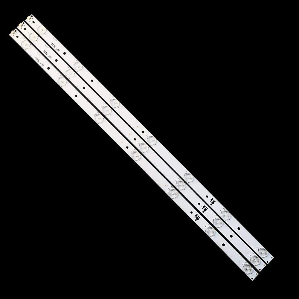 32-Inch Universal LED TV Backlight Strip – 61.5cm Straight Profile with 7 LEDs (3V per LED) – High-Brightness TV Repair and DIY Solution