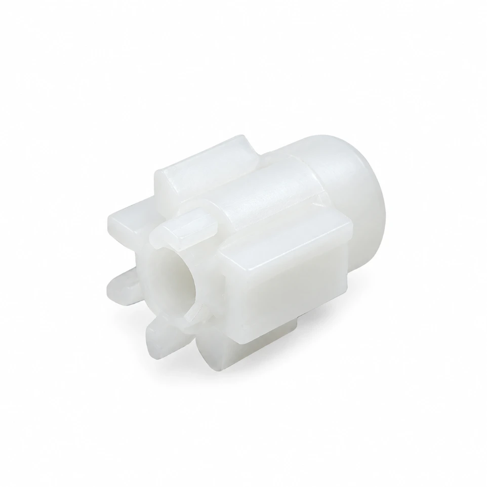 [953102] 8T Plastic Pinion Gear 8 Teeth for 2mm Shaft Toy DC Motor Replacement Parts