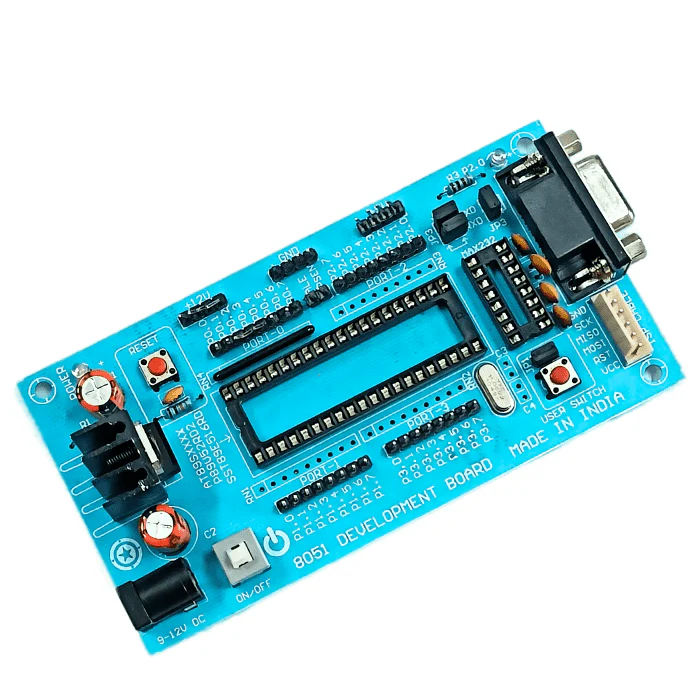 8051 Microcontroller Development Board (Prototyping Platform) for AT89S51/AT89S52