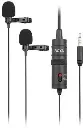 BOYA By-M1DM Dual omni-directional Lavalier Microphone Microphone 