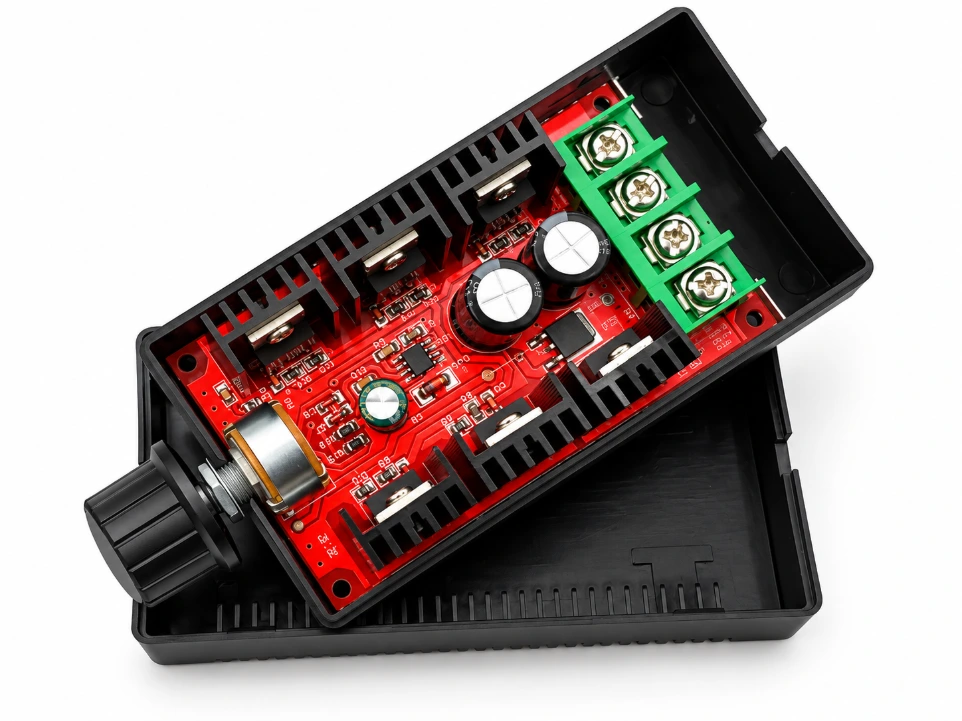 [643748] 9-50V 2000W 40A DC Electronic Speeder PWM Motor Speed Controller 12/24/36/50V