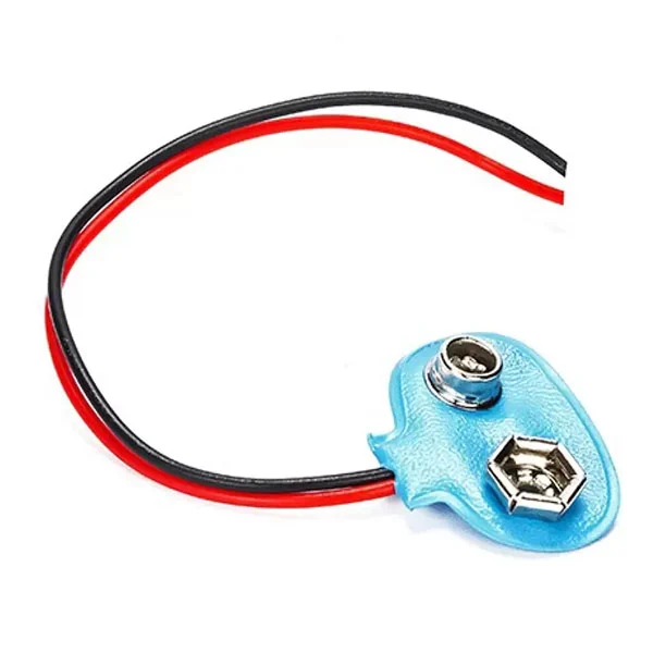 9V Battery Connector – Snap Type – 11 cm Length