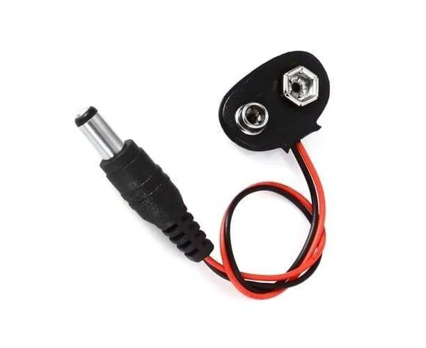 [6431168] 9V Battery Snap with DC Jack